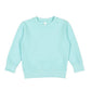 chill blue toddler crewneck sweatshirt