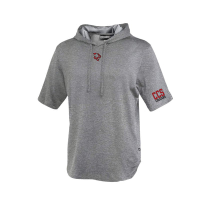 Printed Athletic CCS Cougars Warmup Short Sleeve Hoodie | CCSDTF33