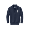 Youth St. Joseph School Logo Embroidered Fleece Quarter Zip  | SJSE00 | SJS UNIFORM APPROVED