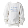 Youth St. Joseph Cavaliers Est. 1916 Embroidered Fleece Crew | SJSE3Y