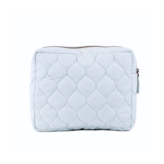 Karoline Quilted Duffle and Cosmetic Bag