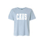 CAVS Ladies Boxy Printed T-Shirt | SJS DTF F26-1