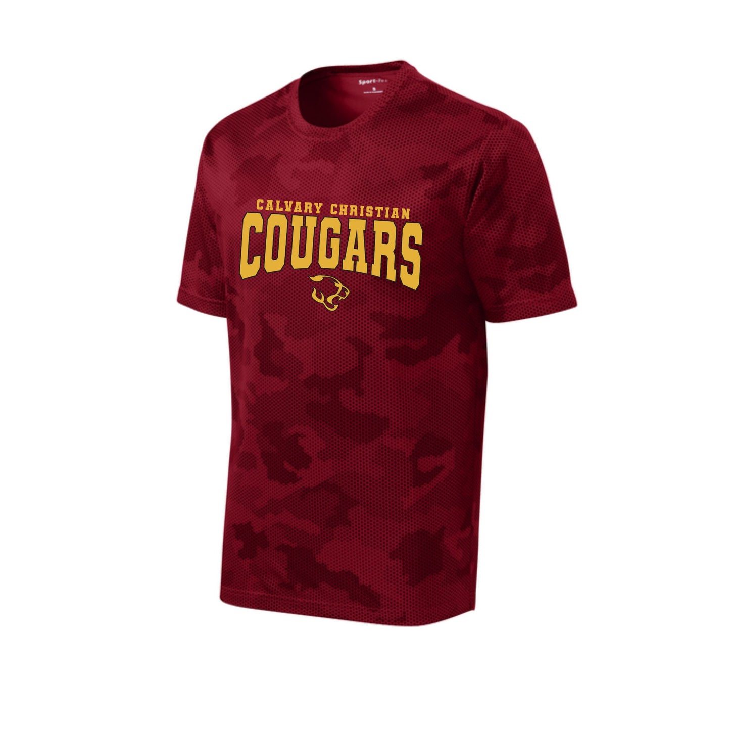 CCS Cougars CamoHex Tee | Adult and Youth Fit |  CCS_DTF_27