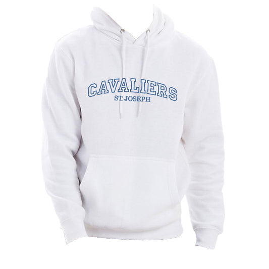 ST. JOSEPH CAVALIERS Athletic Embroidered Hoodie Sweatshirt | SJSE7