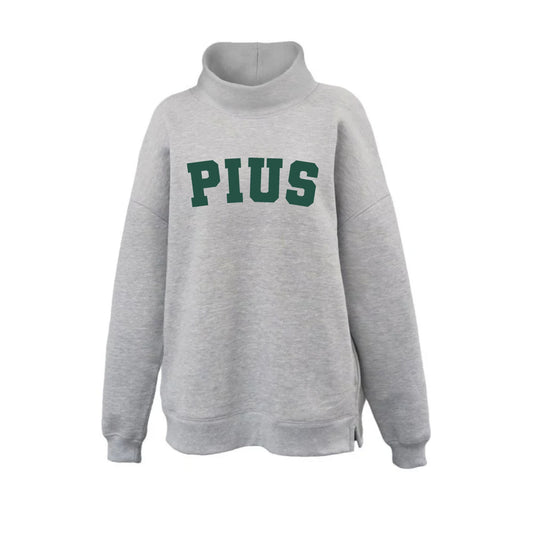 *PREORDER* PIUS Women's Oversized Mockneck Sweatshirt |  SPX DTF H