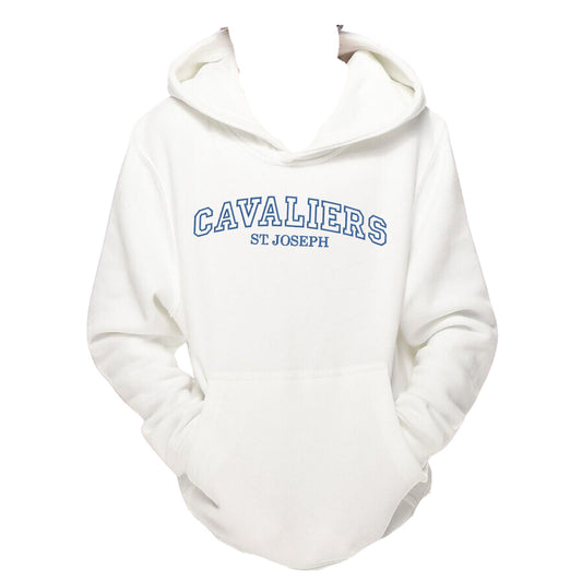 YOUTH ST. JOSEPH CAVALIERS Athletic Embroidered Hoodie Sweatshirt | SJSE7Y