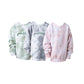 Three tie-dye sweatshirts with 'panthers' text on a white background