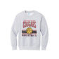 Printed Distressed Calvary Cougars Basketball Sweatshirt | CCSDTG14