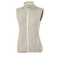 oatmeal  knit fleece vest