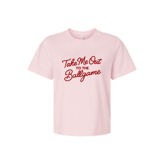 Take Me Out to the Ballgame Bella & Canvas Heavyweight Tee