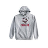 CCS Cougars Pennant Hoodie | Adult and Youth Fit | CCS DTF 27RB
