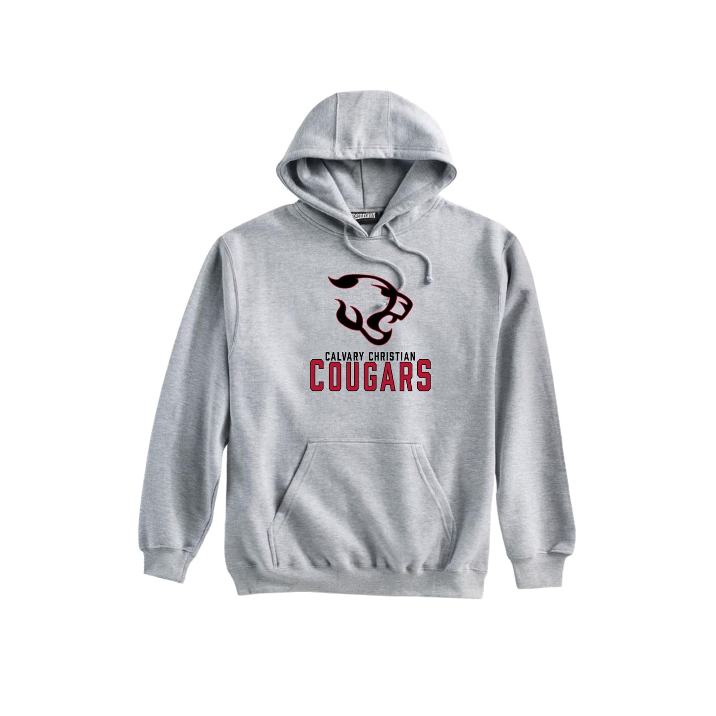 CCS Cougars Pennant Hoodie | Adult and Youth Fit | CCS DTF 27RB