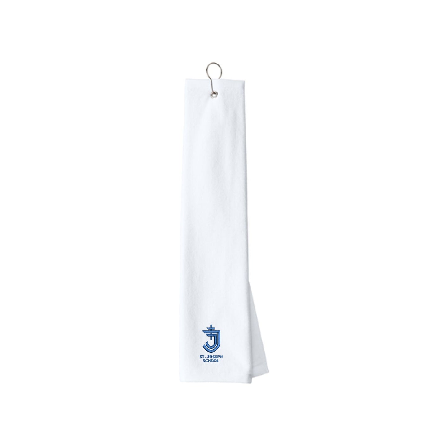 Embroidered SJS Shield Tri-Fold Golf Towel | SJS E00