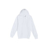 White hoodie on a white background