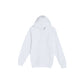White hoodie on a white background