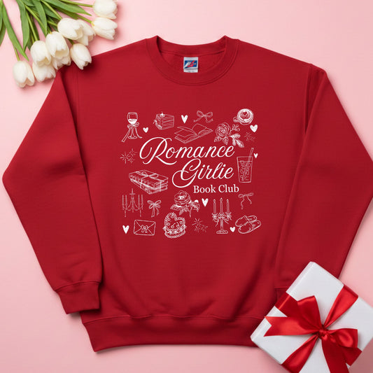 Romance Girly Book Club Sweatshirt
