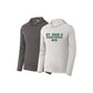 Printed St. Pius X Panthers 1958 Dri-Fit Long Sleeve Hooded Adult and Youth Tee | SPX DTF E