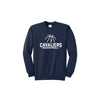 SJS Cavaliers Basketball Crewneck Sweatshirt | Adult and Youth | SJS DTF 15