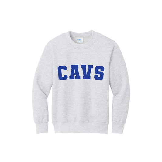 Youth and Adult CAVS Crewneck Sweatshirt | SJS DTF F26-1