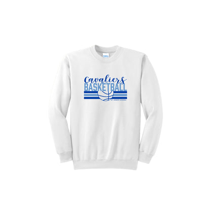 Cavaliers Basketball Crewneck Sweatshirt | Adult and Youth | SJS DTF GB2