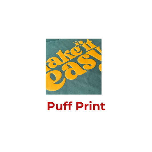Calvary Christian School 3D Puff Print Tie Dye  T-Shirt  | Adult and Youth Fit | CCS_BS26_PUFF1