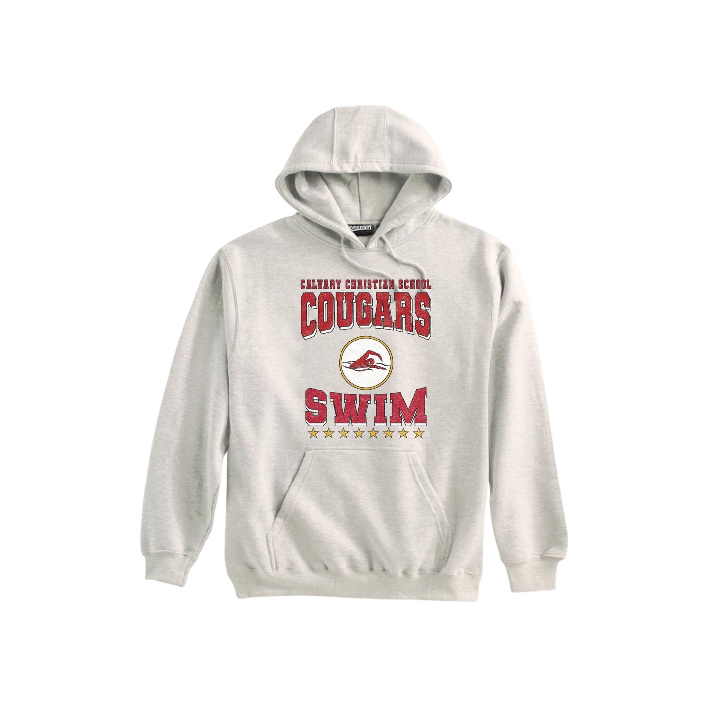 Printed Distressed CCS Swim Hoodie | CCSDTG20