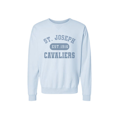 Tone-on-Tone SJS Adult Garment Dyed Pullover | SJS DTG 2