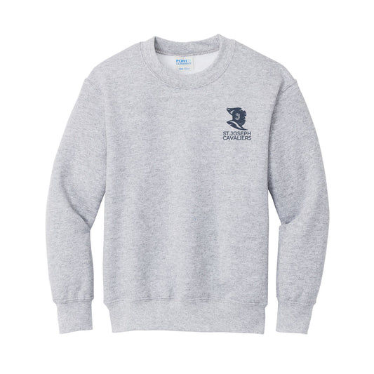 YOUTH ST. JOSEPH SCHOOL Cavaliers Logo Embroidered Sweatshirt | SJSE25