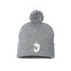 Embroidered SJS Shield Pom Beanie | SJS E01
