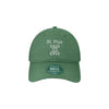 eco Green cap with 'St. Pius X' and 'RECS' logo on a white background