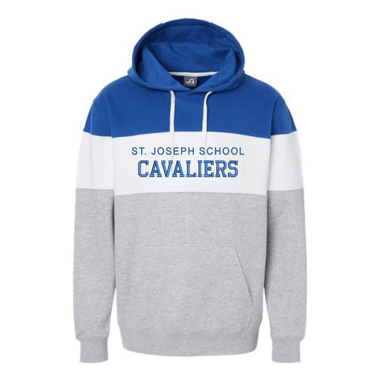 ST. JOSEPH SCHOOL CAVALIERS Embroidered Varsity Fleece Hoodie | SJSE5