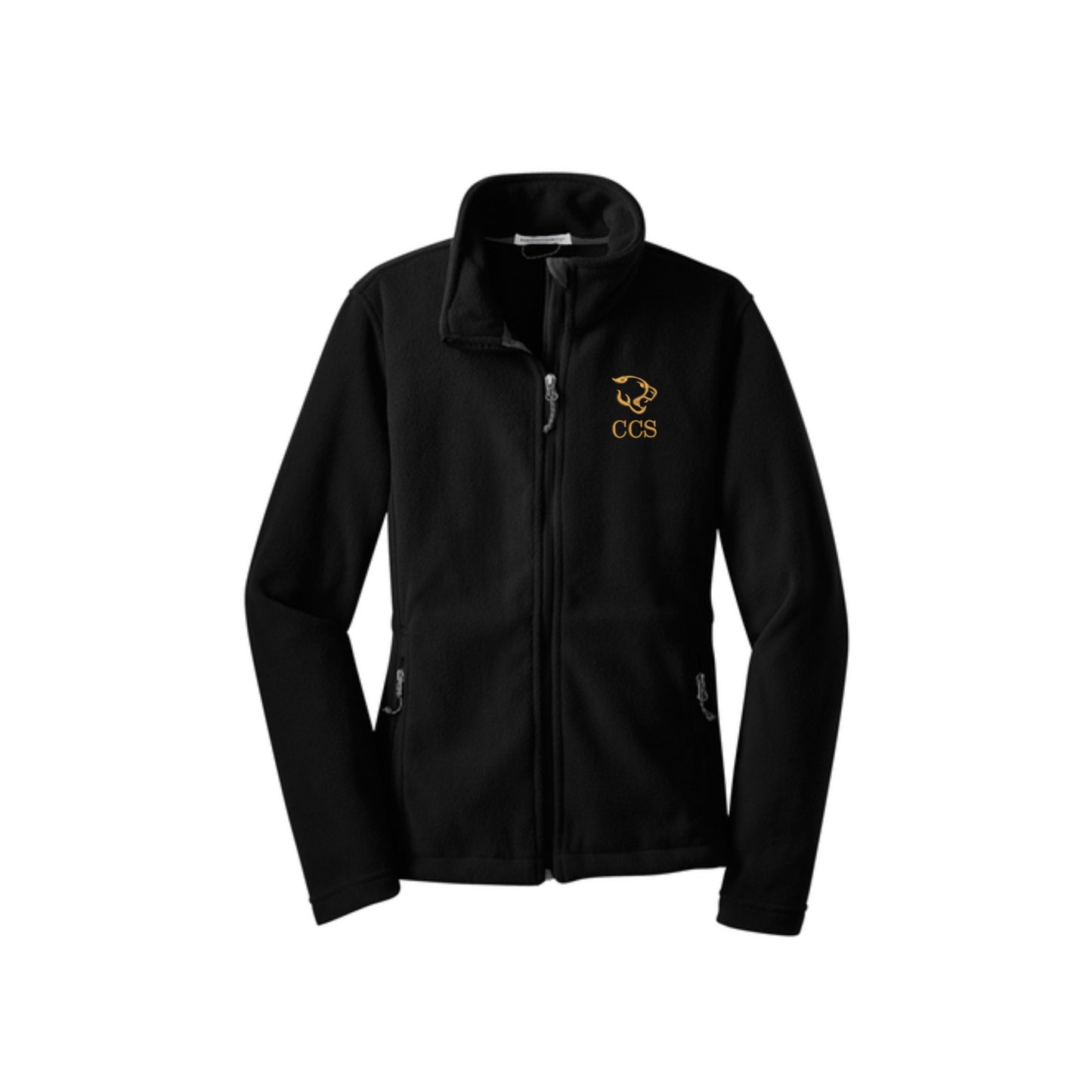 Embroidered CCS Cougars Full Zip Fleece Jacket | CCSED18