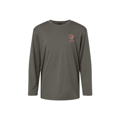 Printed CCS Cougar Icon Long Sleeve Performance Tee | CCSDTF32