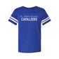 St. Joseph School Cavaliers Varsity Embroidered ADULT Jersey T-Shirt | SJSE5