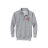 Embroidered Round Calvary Christian Cougars Logo Quarter Zip| Adult and Youth Fit | CCS_SF_E4