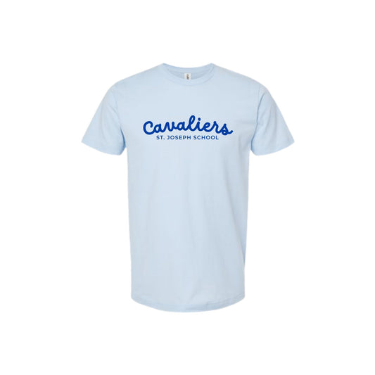 Cavaliers Script Fine Jersey T-Shirt | Adult and Youth | SJS_DTF S26_1