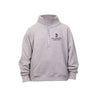 ATHLETIC HEATHER LADIES BOXY QUARTER ZIP PULLOVER WITH SJS CAVALIERS EMBROIDERED LOGO ON THE LEFT CHEST IN NAVY BLUE THREAD