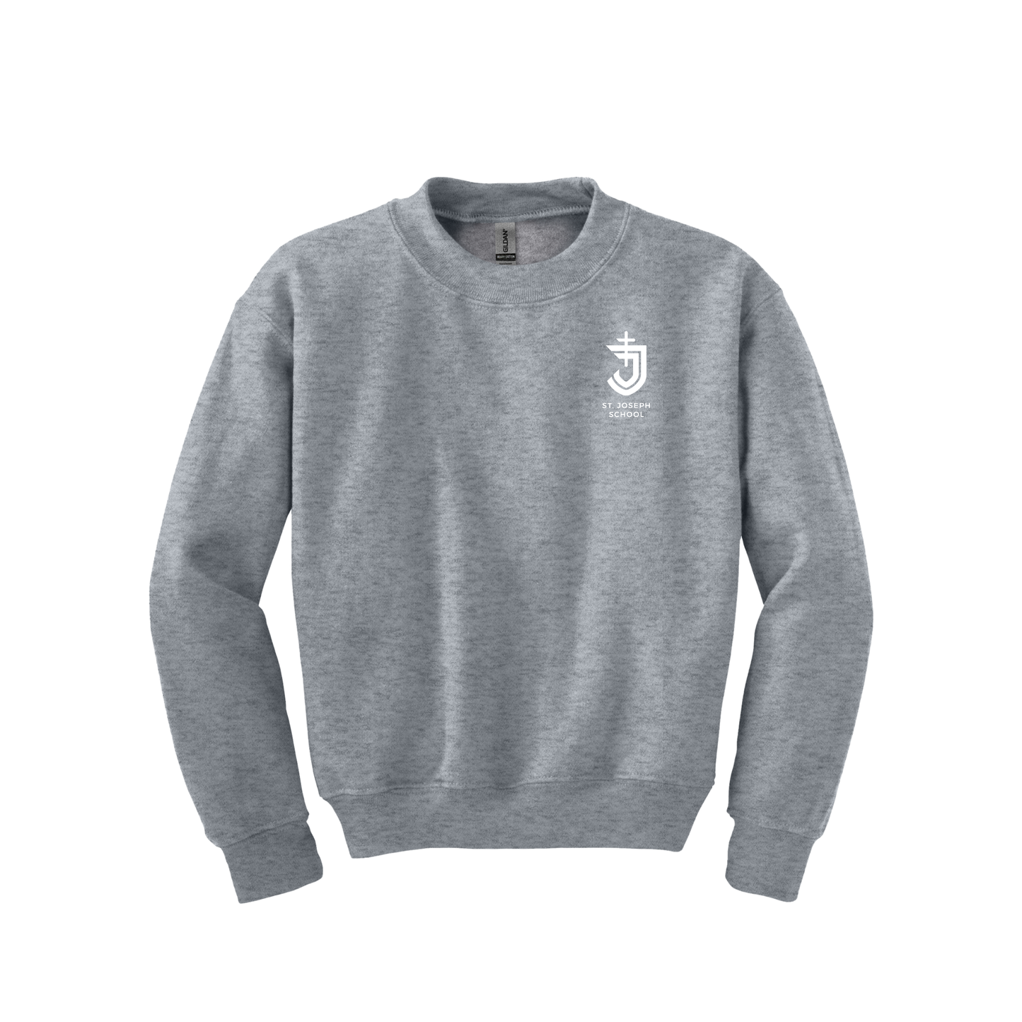 Youth St. Joseph School Cavaliers Logo Embroidered Sweatshirt | SJSE00 SJS | UNIFORM APPROVED