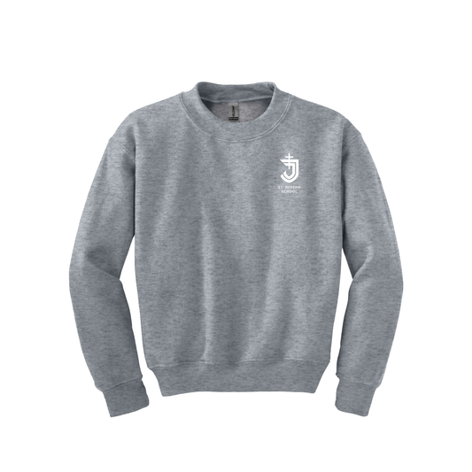 Youth St. Joseph School Cavaliers Logo Embroidered Sweatshirt | SJSE00 SJS | UNIFORM APPROVED