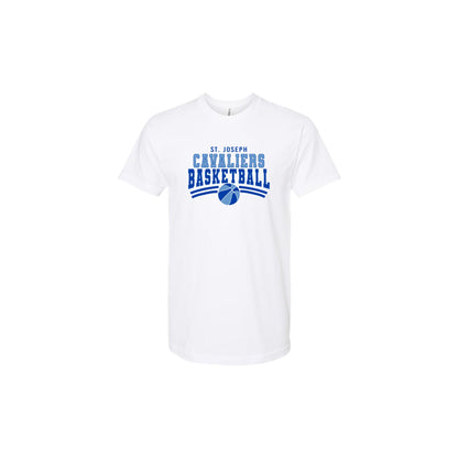 St. Joseph Cavaliers Basketball T-Shirt | Adult and Youth | SJS DTF GB1