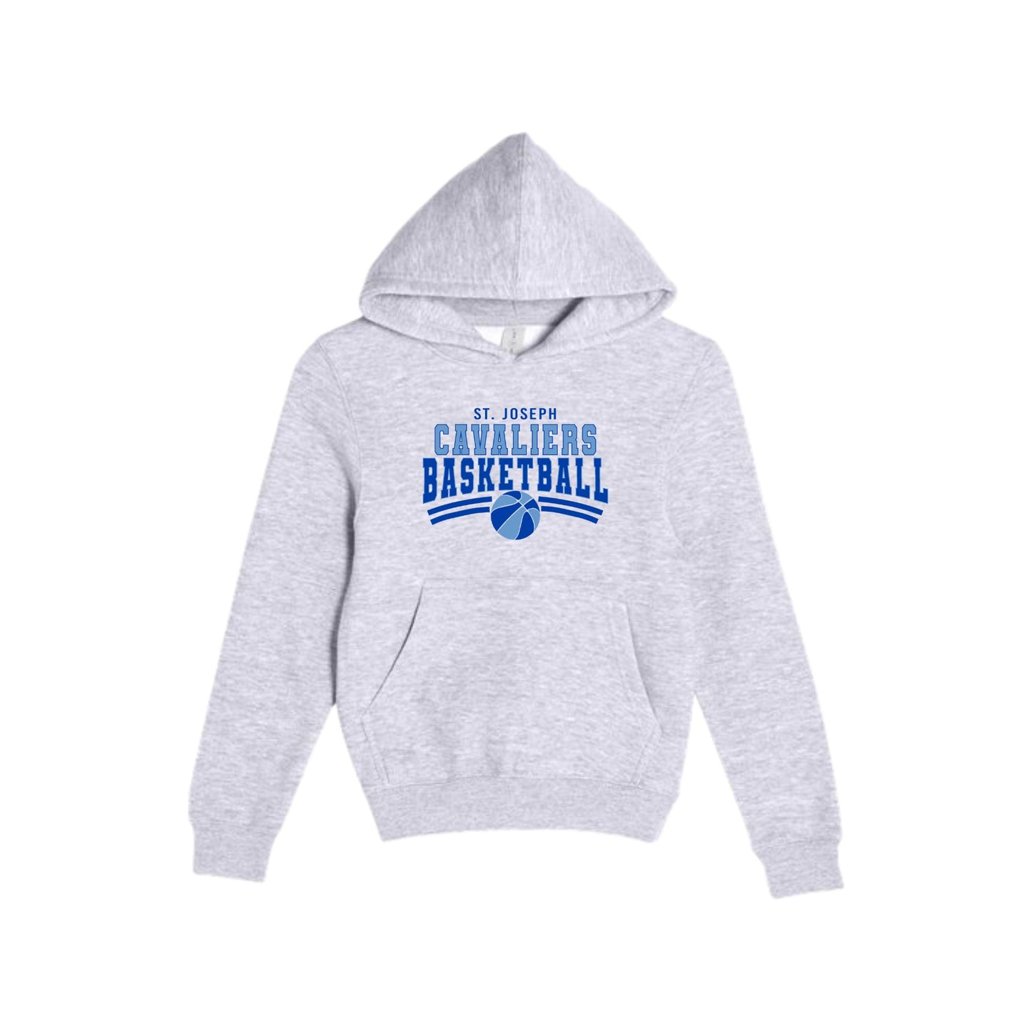 St. Joseph Cavaliers Basketball Hoodie | Adult and Youth | SJS DTF GB1