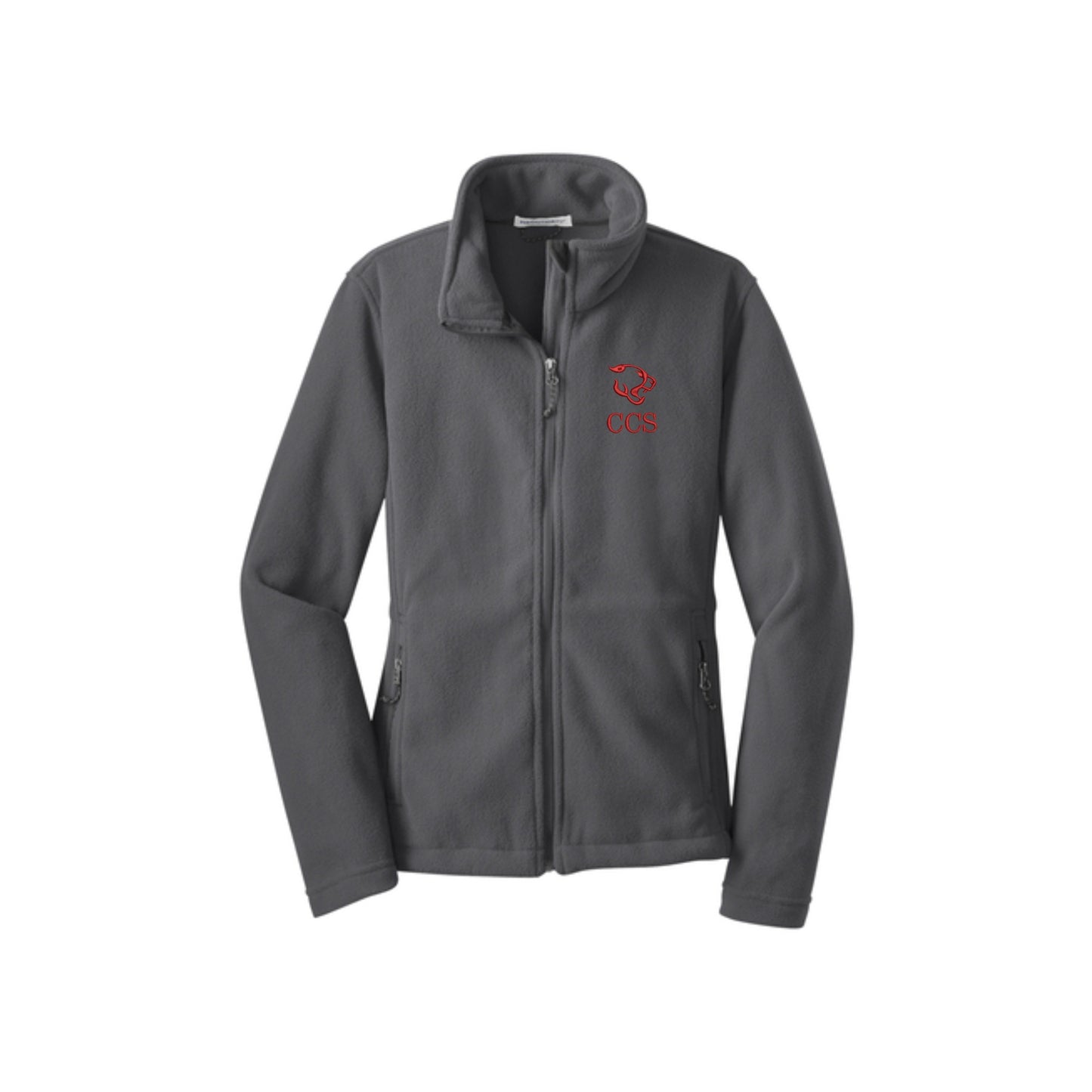 Embroidered CCS Cougars Full Zip Fleece Jacket | CCSED18