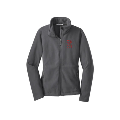 Embroidered CCS Cougars Full Zip Fleece Jacket | CCSED18