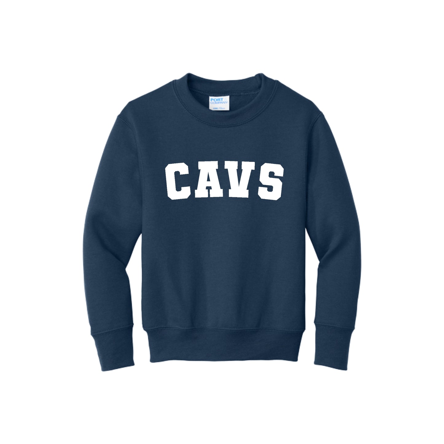 Youth and Adult CAVS Crewneck Sweatshirt | SJS DTF F26-1