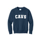 Youth and Adult CAVS Crewneck Sweatshirt | SJS DTF F26-1