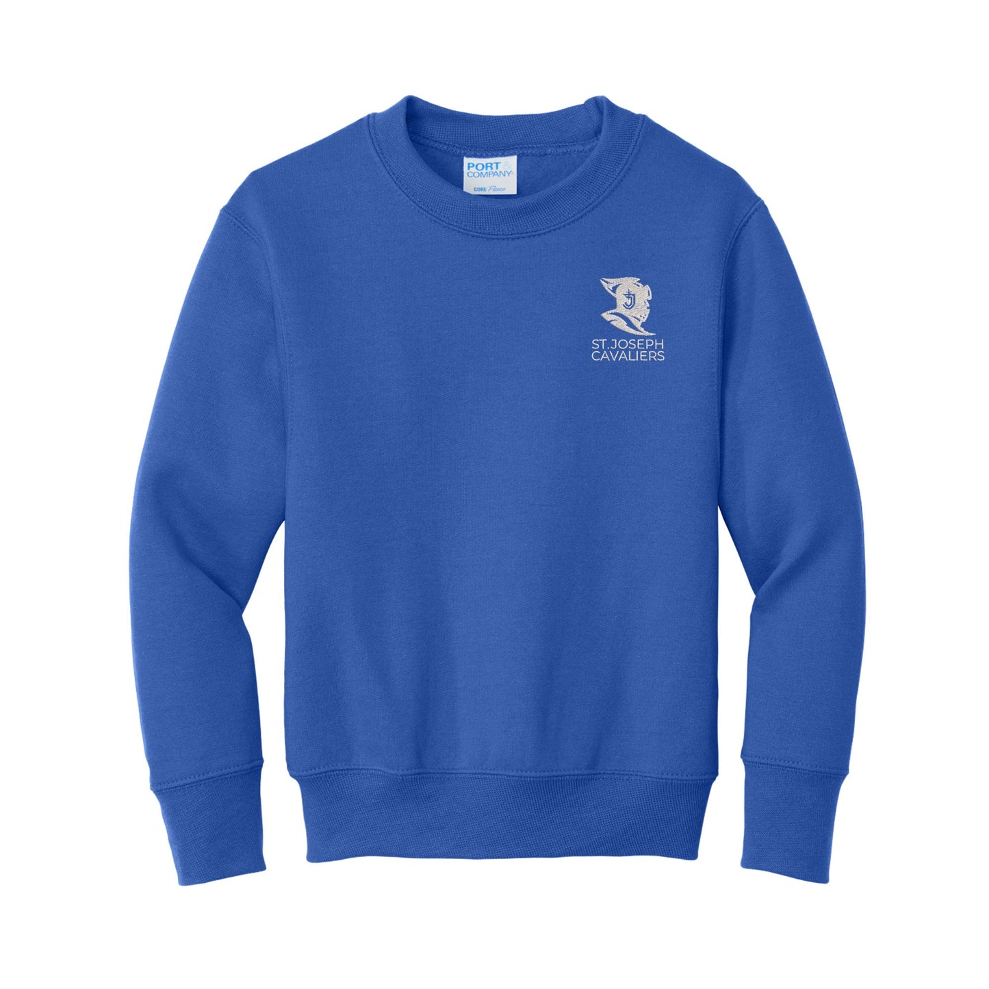 YOUTH ST. JOSEPH SCHOOL Cavaliers Logo Embroidered Sweatshirt | SJSE25