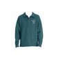 Cactus long-sleeve polo shirt with embroidered 'St. Pius X' logo on the left chest in white thread