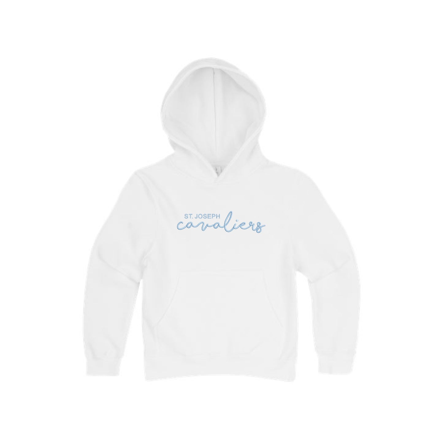 Adult and Youth St. Joseph Cavaliers Script Embroidered Lane Hoodie Sweatshirt | SJSE6
