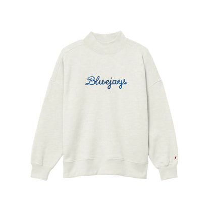 Bluejays Oversized Mockneck | EXCLUSIVE SJS Bluejays Mom's Night