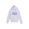 heather grey hoodie with 'St. Joseph Cavaliers volleyball' printed design on the center chest
